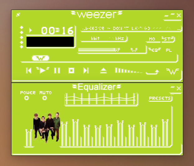 Weezer skin
