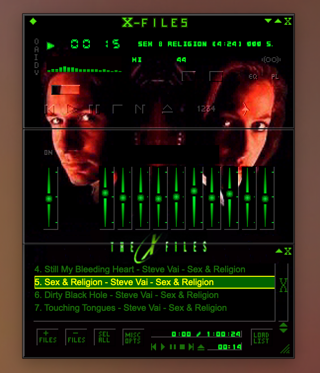 X-Files skin